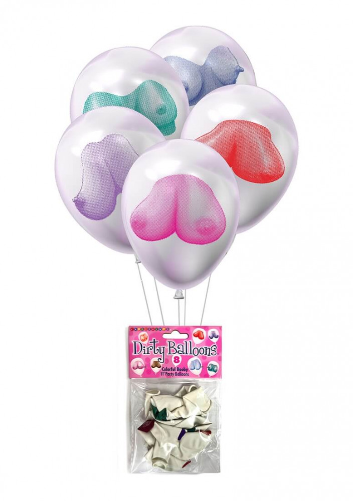 Dirty Balloons - cicis léggömb (8db)