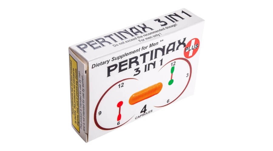 Pertinax 3in1 Plus - étrendkiegészítő kapszula férfiaknak (4db)