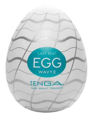 TENGA Egg Wavy II - maszturbációs tojás (1db)