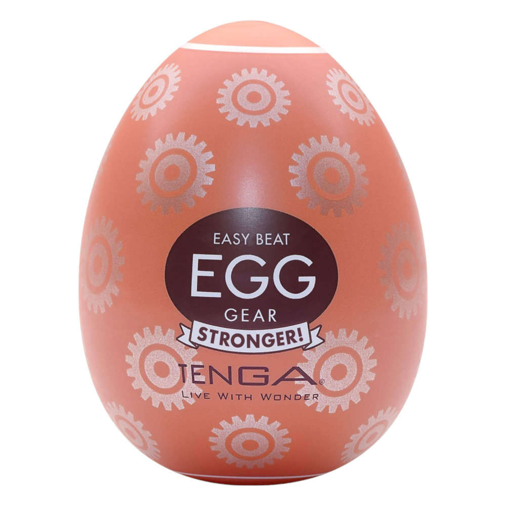 TENGA Egg Gear Stronger - maszturbációs tojás (1db)